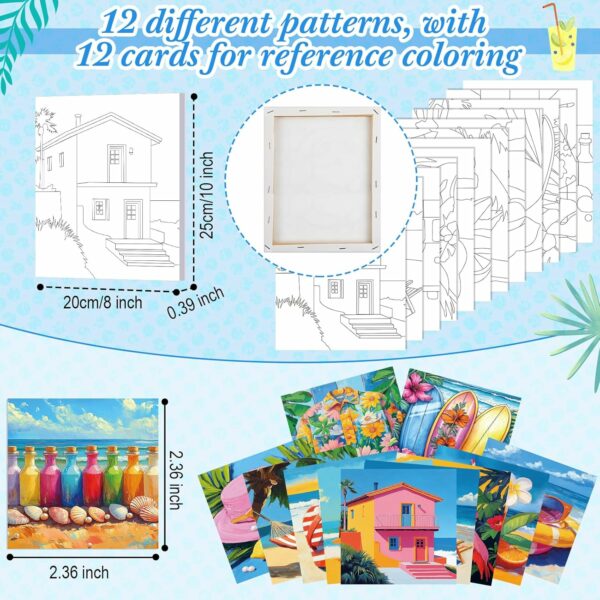 Drawn Canvas Pre Printed Canvas Set