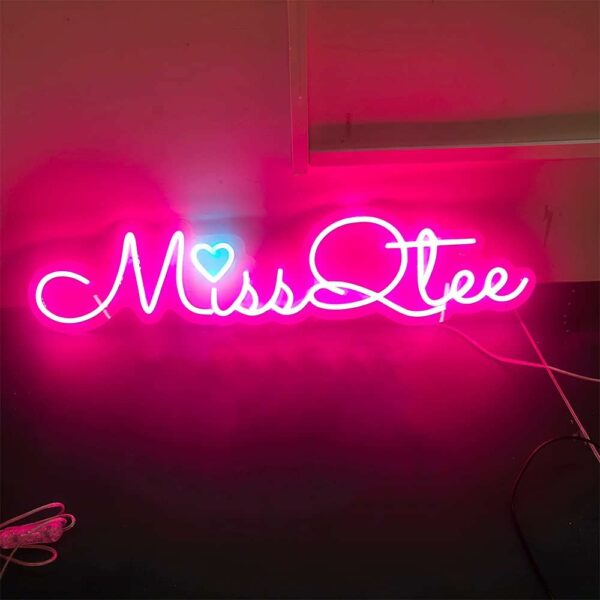 Custom Neon Signs for Wall Decor Personalized LED Neon Sign Creator